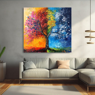 Seasonal Tree Painting